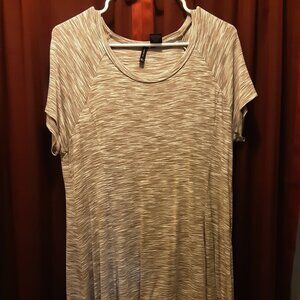 New Directions Tunic Top Size Large color beige
